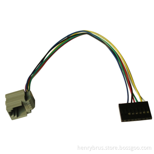 Wire harness cables, connectors